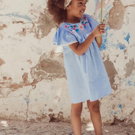 DRESS ANA -LIGHT BLUE- / LOUISE MISHA