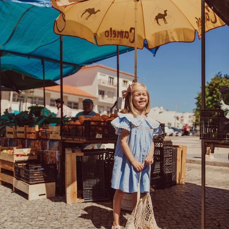 DRESS NALINA -LIGHT BLUE-/ LOUISE MISHA