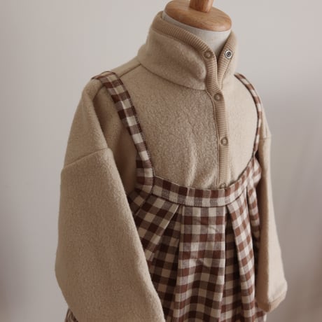 Warm Sand Fleece Sweater / organic zoo