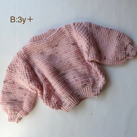 ✴︎nermie限定  《ニット》 Diamond Alan Sweater  【STRAWBERRY COOKIE  - nermie original color -】 /FLUFF WEAR