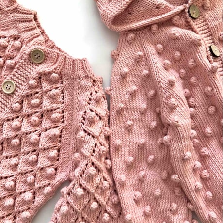 【毛糸】100% Organic Cotton Yarn - SALMON PINK / babytoly