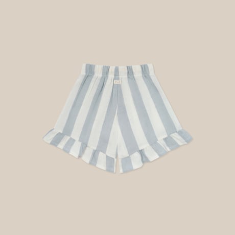 【ラスト１点】Sardine Stripes Frill Shorts / organic zoo