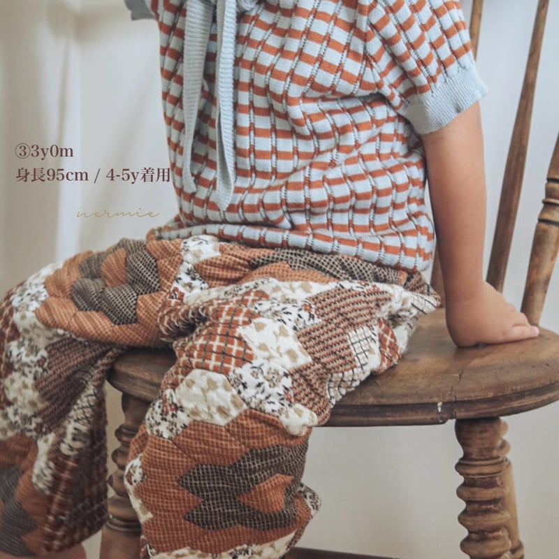 再入荷分ラスト1点】PATCHWORK JOGGERS / FISH&KIDS | nerm 再入荷分ラスト1点】PATCHWORK JOGGERS / FISH&KIDS | nerm