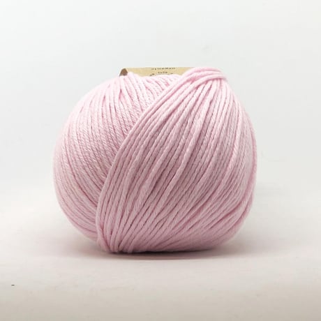 【毛糸】100% Organic Cotton Yarn - PASTEL PINK / babytoly