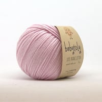 【毛糸】100% Organic Cotton Yarn - PASTEL PINK / babytoly