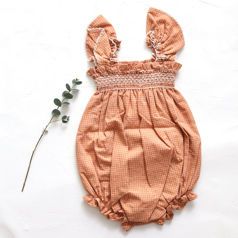 ラスト1点】Helena Romper/ bebe organic | nermie - B ラスト1点】Helena Romper/ bebe organic | nermie - B