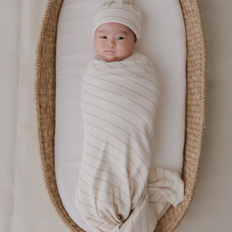 Swaddle Blanket【Coco Stripes】/SUSUKOSHI