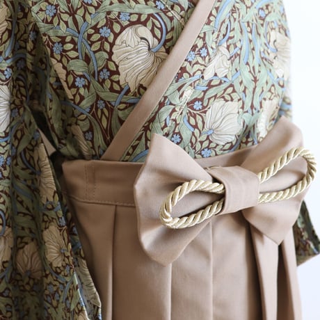 【納期:1〜2週間で発送】袴は4色から選べます ❤︎ Hand made オリジナル袴 "Pimpernel" / pieni kukka