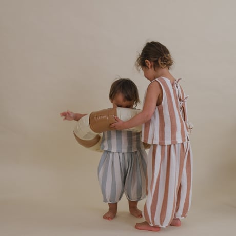 【ラスト１点】Sienna Stripes Resort Top / organic zoo