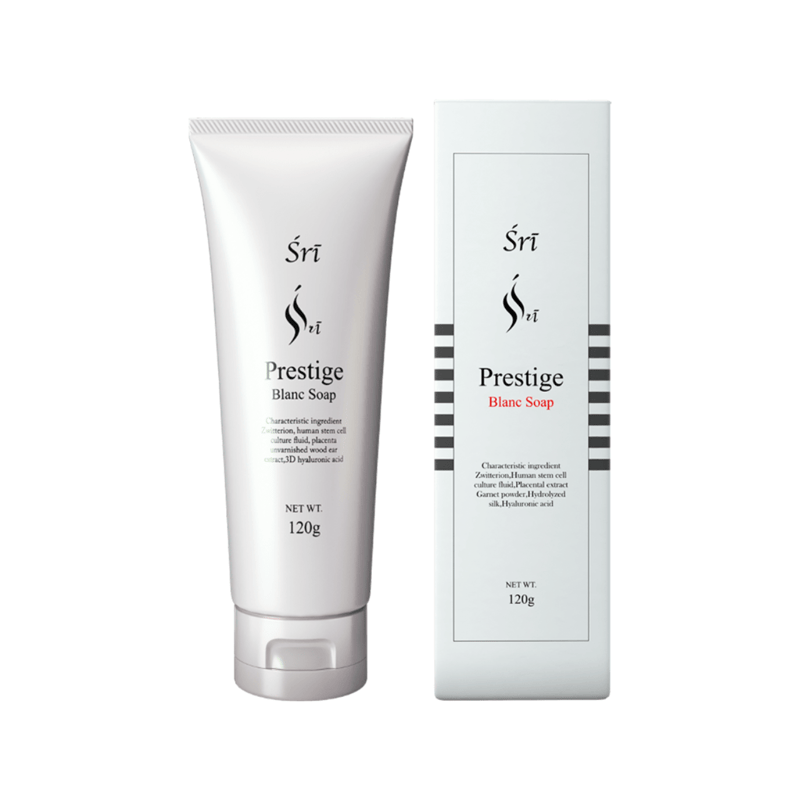 ヒト幹細胞洗顔料 Śrī Prestige Blanc Soap（シュリー