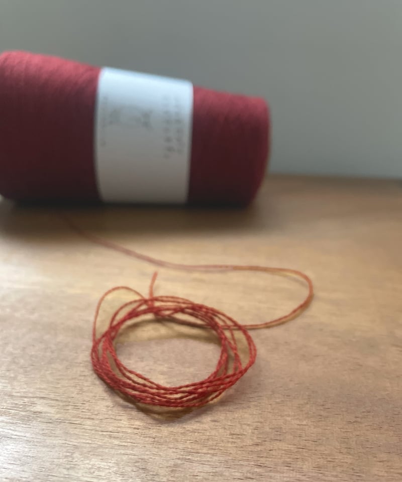 深緋色｜2/26カシミヤ100％ | ホリゾンのカシミヤ｜カシミヤ工業糸