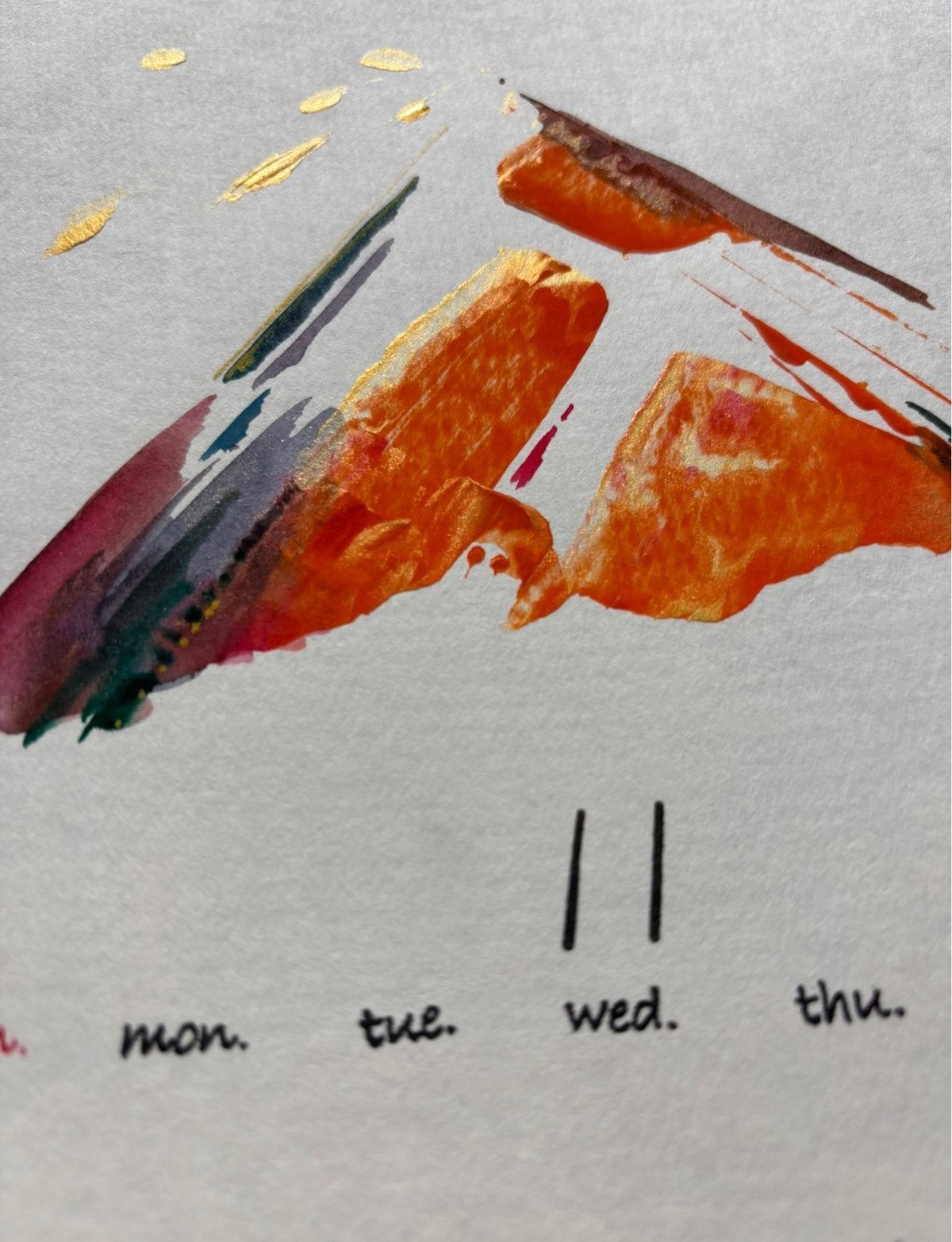 アート　原画　抽象 原画 油絵 光のすみか 光と水のアート 抽象画 F3号 ブルー