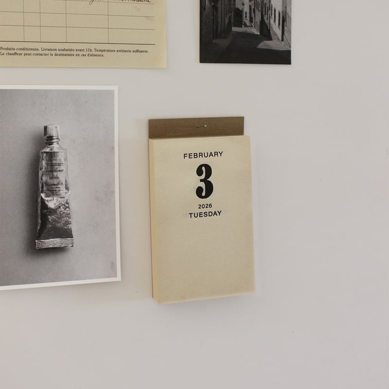 2026 Daily Calendar | +tacit