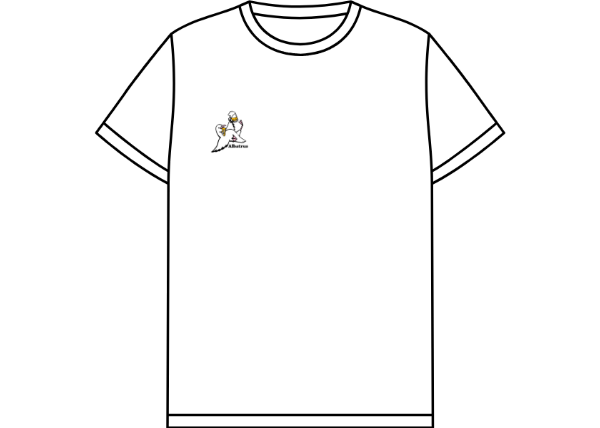 バンドT白(Lサイズ) | Albatrus ONLINE STORE