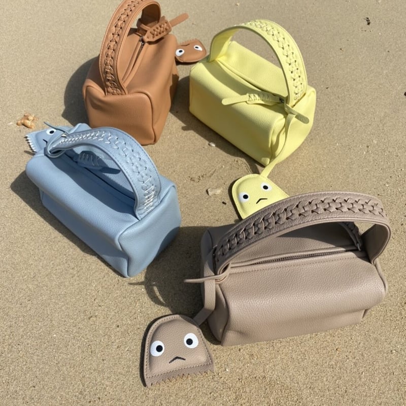★ハンドメイド★ ミニチュア チェーンバッグ エナメル レモンイエロー ハンドバッグ レモンイエロー | birdsongSTORE