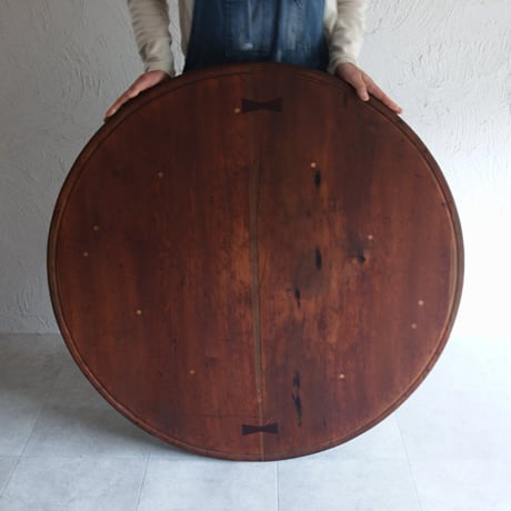 【W様専用】『特注』クリのちゃぶ台Φ1050mm