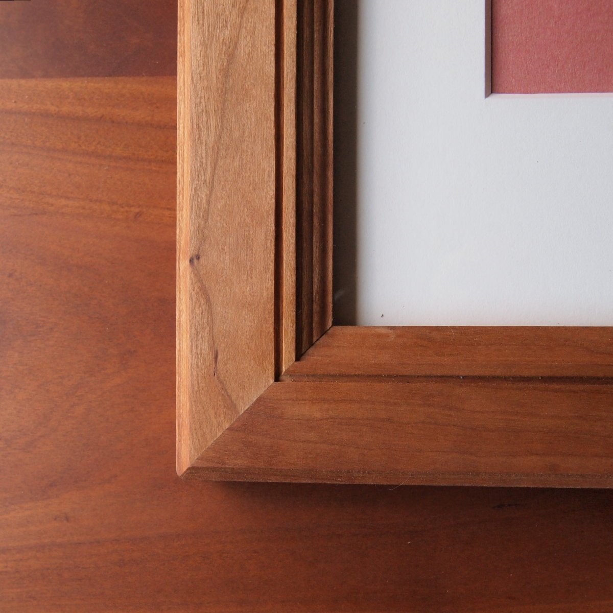 Aki★枠付きM対応額縁★オーク色2点 最新 Aki様専用☆枠付きM対応額縁☆オーク色2点