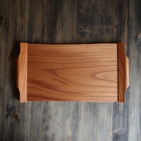 一枚板のトレー/お盆/お膳　ケヤキ