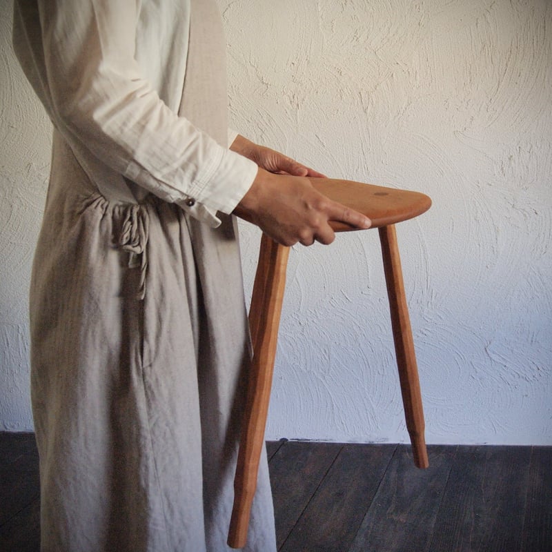 ACTUS 木製三本脚スツール アクタス限定モデル］WERNER | SHOEMAKER スツール アウトドア 49cm