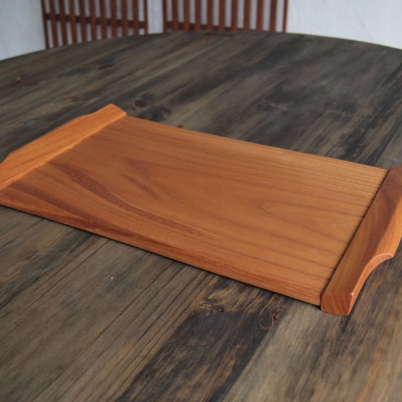 一枚板のトレー/お盆/お膳 ケヤキ | キグラシ家具工房 online shop