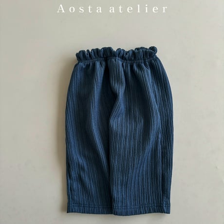 AOSTA pleats pants