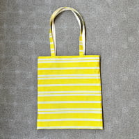 トートBAG（黄色ボーダー）