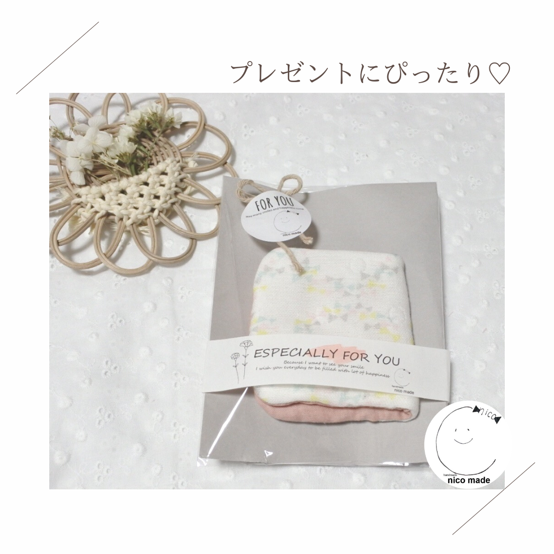 Lサイズ》ふわっふわ6重日本製ガーゼハンカチ | ☺︎nicomade☺︎