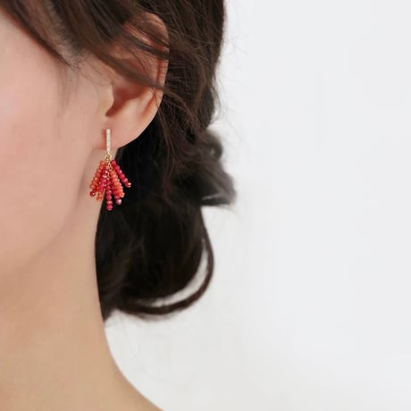 爆竹 × ピアス/イヤリング