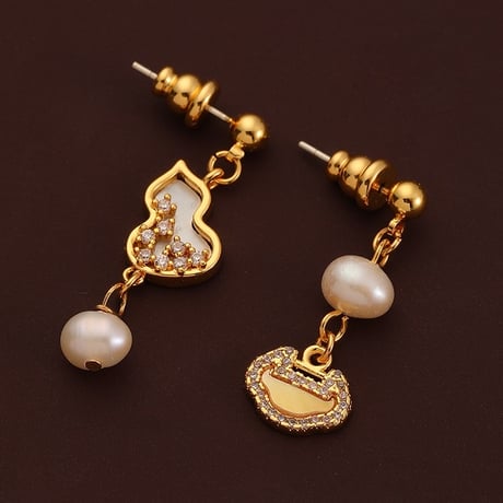 如瓢 × 中華風ピアス
