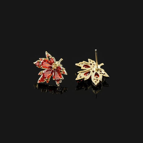 紅葉 × ピアス/イヤリング