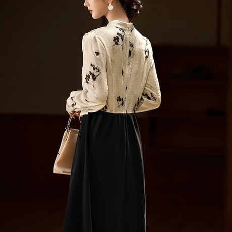 端麗 × セットアップ風中華ワンピ