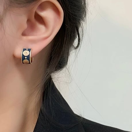 皇后 × 中華ピアス/イヤリング