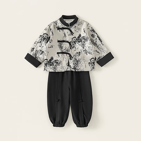 漢服風セットアップ × キッズ