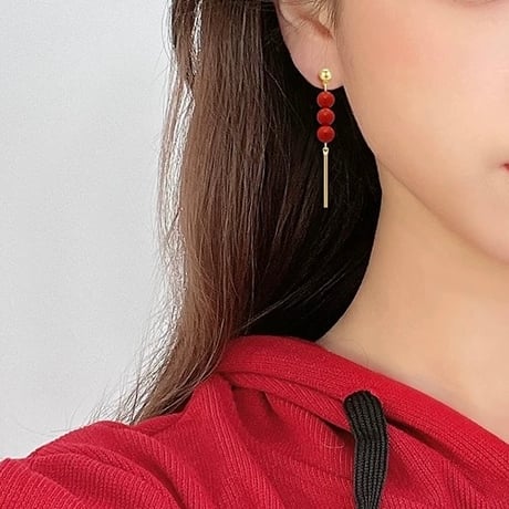 山楂 × ピアス/イヤリング
