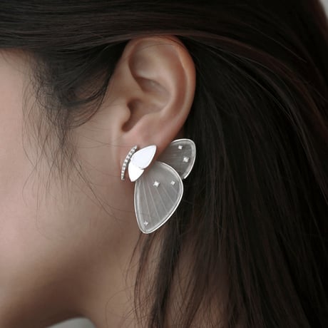 胡蝶 × 中華風ピアス