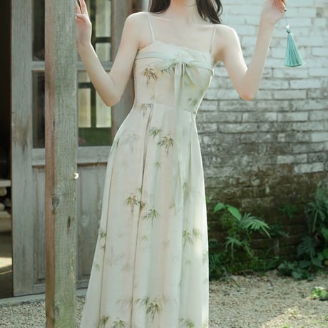 婉唐 × 漢服風ワンピ