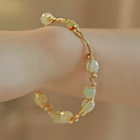 傾華 × 和田玉ブレスレット