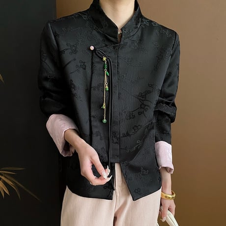 黒桜 × 中華風ジャケット