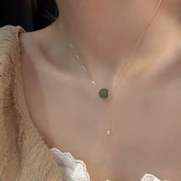 翠雫 × 和田玉ネックレス