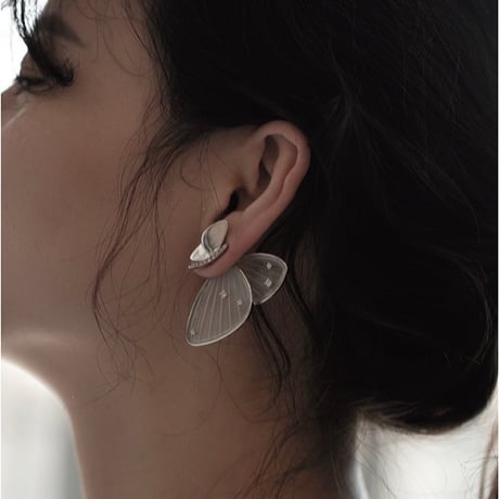 胡蝶 × 中華風ピアス