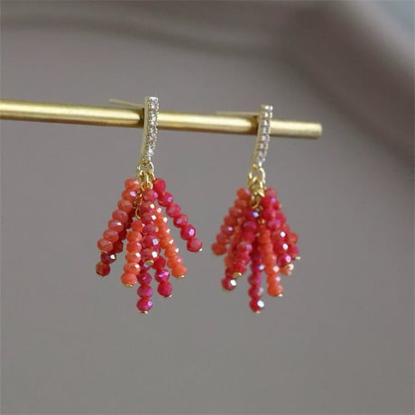 爆竹 × ピアス/イヤリング