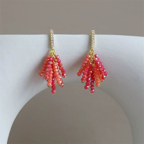 爆竹 × ピアス/イヤリング