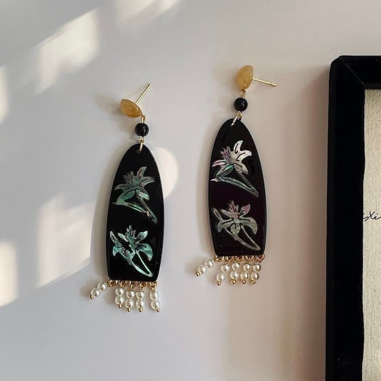 中国　アンティーク　ピアス 61+qLVFtODL._UY1000_.jpg