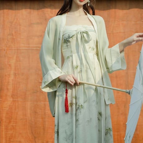 婉唐 × 漢服風ワンピ
