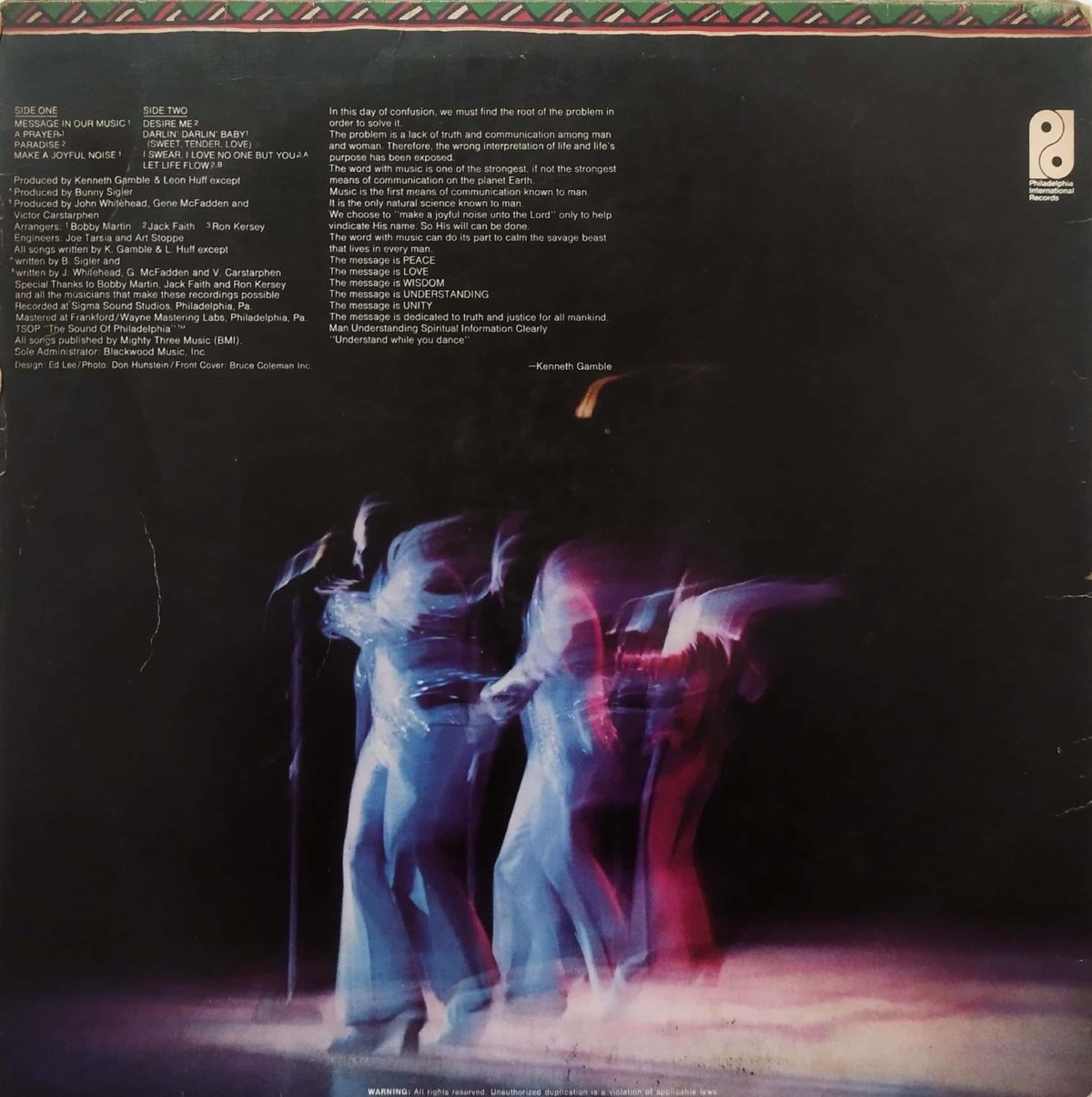 LP】The O'Jays / Message In The Music | MeraMer