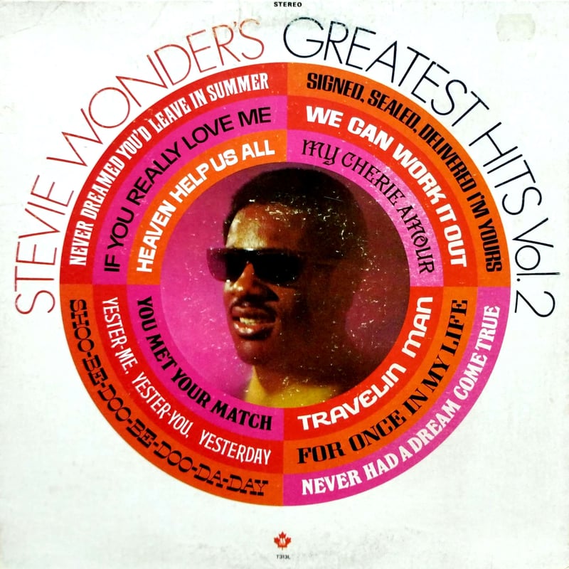 LP】 Stevie Wonder / Greatest Hits Vol 2 | Mer