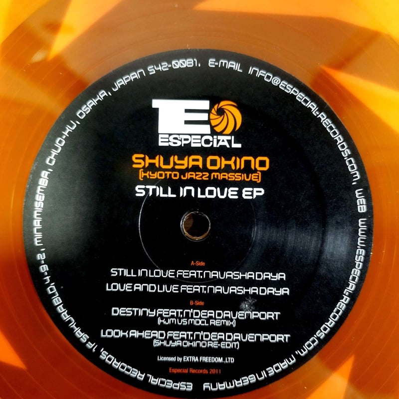 Shuya Okino/Still In Love EP,ESP041,沖野修也 12】 Shuya Okino / Still In Love EP | MeraMera