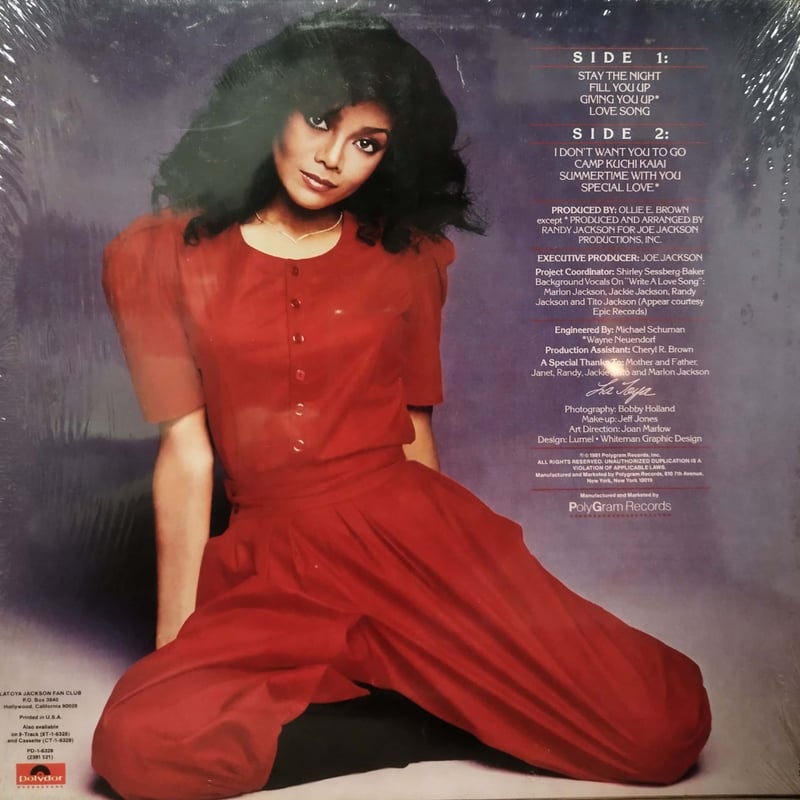 LP】Latoya Jackson / My Special Love | MeraMera