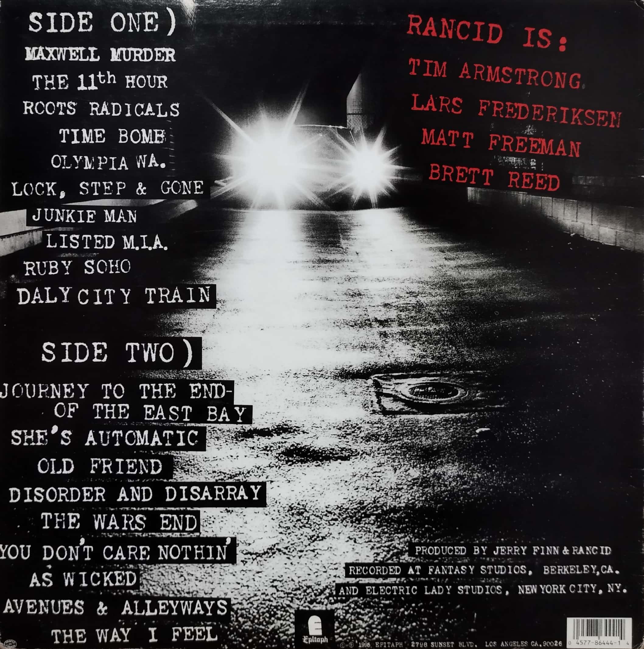 LP】Rancid / And Out Come The Wolves | MeraM