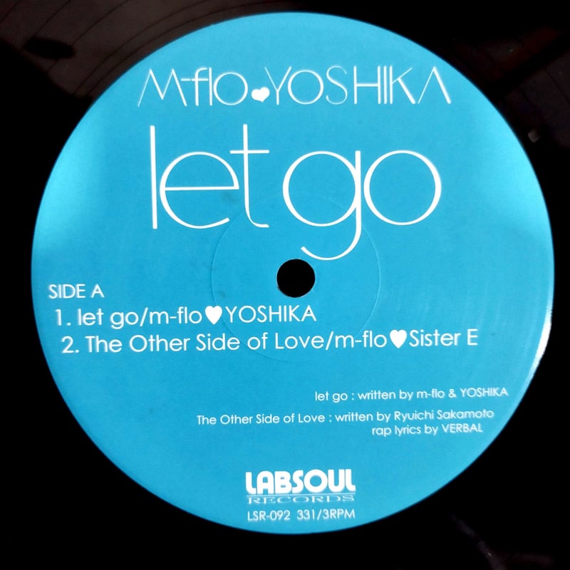 12】 M-Flo Yoshika / Let Go | MeraMera Records